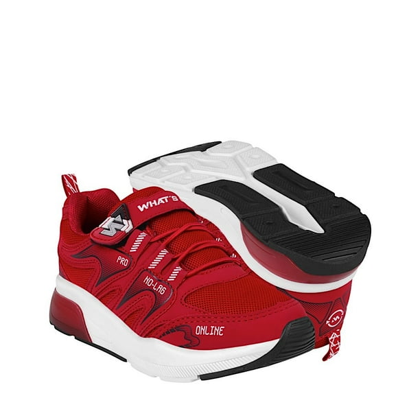 TENIS CASUALES NIÑO WHAT´S UP 324765 TEXTIL ROJO What's Up 324765