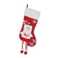 thumbnail image 2 of ToyKingdee Christmas Stocking Classic Large Stockings, Christmas Stockings with Personalized Name Tag for Family Holiday Xmas Party Decorations, 2 of 8