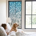 thumbnail image 2 of Water Ripple Window Privacy Film Summer Ocean Beach Sand Seabed Decorative Glass Window Film UV Blocking Static Cling Non-Adhesive Sticker Covering for Home Door 23.6 x 59 inches, 2 of 7