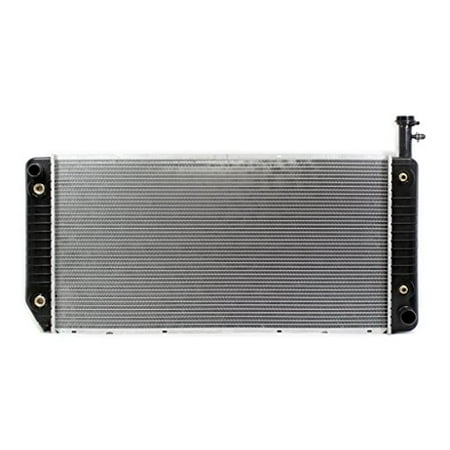 Radiator - Pacific Best Inc For/Fit 2713 03-04 Chevrolet Express GMC Savana 8CY 4.6/6.0L 1st Design (Best Radiator Cover Design)