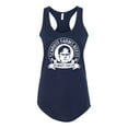 thumbnail image 2 of Wild Bobby, Office Schrute Farms Beets Always Fresh, Pop Culture, Women Racerback Tank Top, Navy, Large, 2 of 4