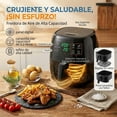 thumbnail image 2 of Turbo Freidora De Aire DigitalA 110v / 60hz Sin Aceite, 2 of 7