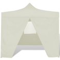 thumbnail image 5 of vidaXL Cream Foldable Tent 9.8'x9.8' with 4 Walls, 5 of 20