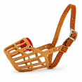 thumbnail image 1 of Bozal para perro JorVet de nylon ajustable con cierre rápido, beige, 1 of 9