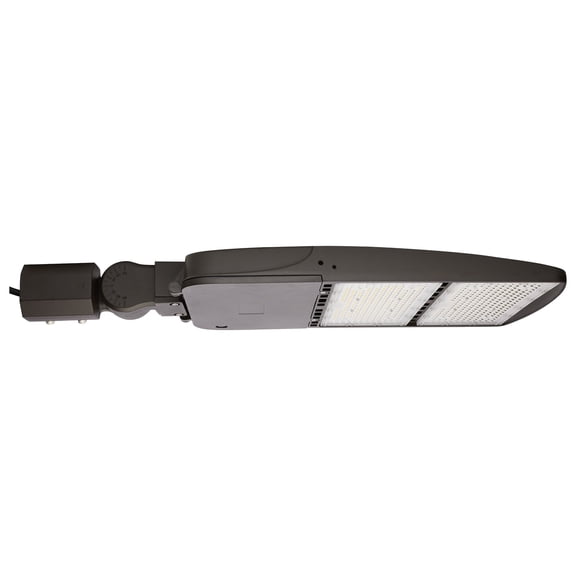 65/849/5-Nuvo Lighting-120V 240W LED Type V Outdoor Area Light In Utilitarian Style-3.11 Inches Tall and 12.39 Inches Wide-Bronze Finish-5000 Color