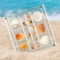 thumbnail image 4 of Caja de Presentación Magnética de Conchas Marinas, Caja de Almacenamiento de Conchas Marinas, Caja Decorativa para Baratijas de Estrellas de Mar, Cuentas, Clavos y Joyas A, 4 of 5