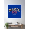 thumbnail image 2 of Magic Box Poster Wall Art, Modern Wall Decor For Living Room Bedroom, 30x30 UNFRAMED, 2 of 3