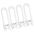 thumbnail image 2 of Cerradura de seguridad para bebés en forma de U cerradura deslizante para gabinete cerradura de plástico reutilizable para cajón de niños, 4 piezas Methold HA004308-02, 2 of 6