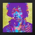 thumbnail image 2 of Stephen Chambers 12x12 Black Modern Wood Framed Wall Art Titled - Purple Hendrix Final, 2 of 6