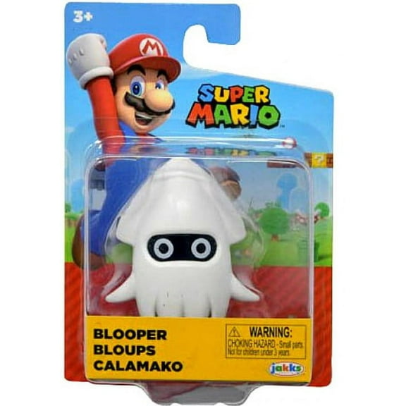 World of Nintendo Super Mario Blooper Mini Figure