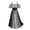 Gray, variant on Kilaqueen Renaissance Costume Women Trendy Medieval Spaghetti Strap Corset Dress Vintage A-Line Bandage Maxi Dresses Halloween Witch Dress