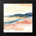 thumbnail image 2 of Nan 20x20 Black Modern Framed Museum Art Print Titled - Soft Sedona II, 2 of 5