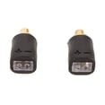 thumbnail image 1 of MMCX To 0.78mm Female Cable Adapter, 2Pcs MMCX Cable Female Connector Replacement Unchanged Sound  for IE600 for N40 Transparent,Black, 1 of 7