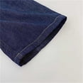 thumbnail image 7 of FRSASU Summer Boys Casual Denim Shorts Fashion Solid Color Thin Loose Baggy Jeans Relaxed Fit with Multi-Pocket Streetwear Blue, 7 of 7
