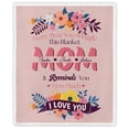 thumbnail image 6 of Personalized Mother's Day Blanket Gifts for Best Mom Ever, Custom Blanket with Name, Birthday Gifts for Mom from Daughter Son, 40"x50", 6 of 8