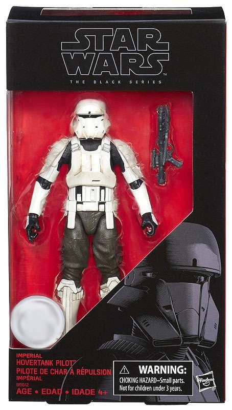 ④スターウォーズ・THE BLACK SERIES JUMPTROOPERのフィギュア Star Wars Black Series Imperial Jumptrooper Action Figure