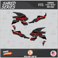 thumbnail image 2 of Kalair GFX Graphics Kit for Yamaha FZ-07 MT-07 (2021-2023) Shred Series, 2 of 4