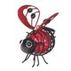 thumbnail image 3 of Luces Led Metal Exterior Jardín () Rojo, 3 of 4