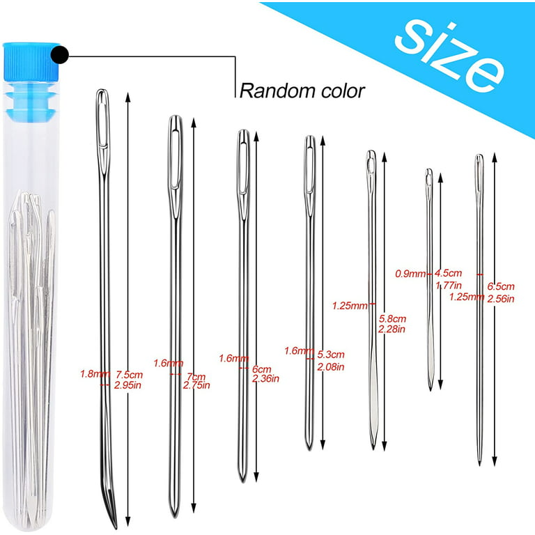  29PCS Heavy Duty Hand Sewing Needles Set, Hand Quilting Needles,  Needles Assorted Leather Sewing for Hand Sewing with Curved Needle Sack  Needle Triangular Needle for Carpet Canvas Repair : Arts, Crafts