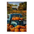 thumbnail image 2 of PHYHOO Home Decorative Outdoor Fall Thanksgiving Garden Flag Double Sided, Rustic Quote House Yard Flag, Autumn Harvest Pumpkin Primitive Pickup Garden Yard Decorations White, 2 of 6