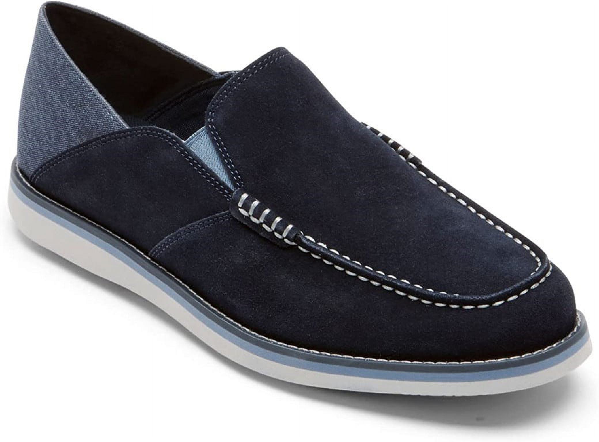 Mephisto Valter Leather Slip on loafers in Navy Size 10.5 Valter | Mephisto USA main image 2