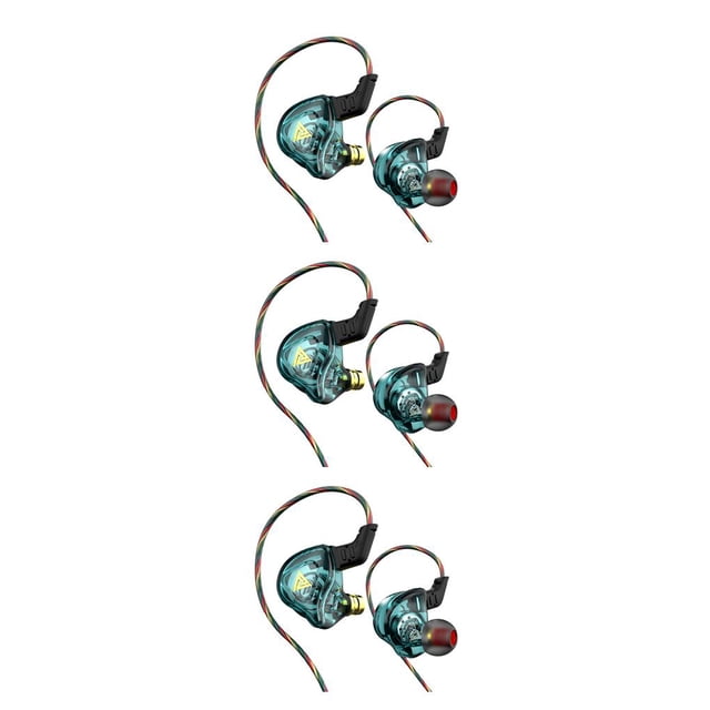 Sidaley Auricular con cable HiFi Auricular Escuchar música Juego Jugar Auriculares intrauditivos Cyan Type1 NO1