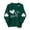 #420-Green, variant on Craaazy Womens Shamrock Graphic St Patricks Day Long Sleeve Crewneck Cozy Sweatshirts Gifts