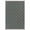 Gray, variant on HomeRoots 2 x 4 ft. Gray Geometric Stain Resistant Indoor & Outdoor Rectangle Area Rug - Gray and Ivory - 2 x 4 ft.