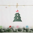 thumbnail image 1 of Xihbxyly Colgante de Árbol de Navidad, Diseño de Gorro de Punto, Color Rojo y Verde Festivo, Tela No Tejida, Decoración para Puerta, Ventana y Chimenea, Fácil de Colgar, Regalo Navideño, Tamaño 12 X, 1 of 6