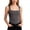Dark Gray, variant on Tank Tops for Women Square Neck Form Fitting Sleeveless Blouses Solid Color Casual Summer Comfy Shirt S-3XL Olive Green