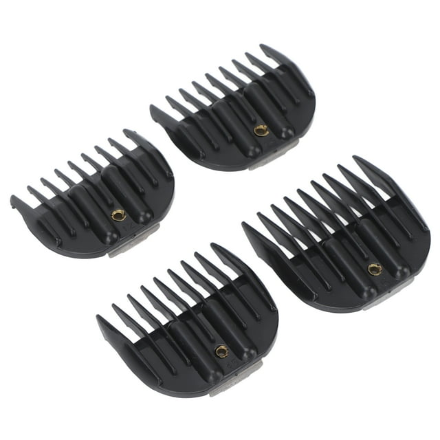 Protections Universelles pour Tondeuse, Ensemble de 4 Guides de Coupe pour une Coupe Facile, Design Portable avec Dents Rondes