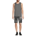 thumbnail image 2 of Athletic Works Men's and Big Men's Active Tri Blend Tank Top, up to Size 5XL, 2 of 5