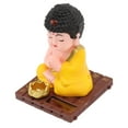 thumbnail image 4 of Figura de Buda, Cabeza Ecológica Con la Cabeza Con la Cabeza de la Mascota de Buda Buda Potencia Solar Para El Automóvil, 4 of 7