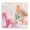 Pink Orange Expression Collage, variant on Stupell Industries Contemporary New Age Yellow Abstract Canvas Art, 17 x 17, by Design Fabrikken