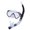 Black, variant on NFTIGB Adult Diving Goggles Snorkeling Swimming Scuba Underwater Swimming Glasses Semi-Dry Snorkel Set with Adjustable Strap Wide View for Men Women (Black, 16.5x8.5 cm / 6.5x3.3 in)