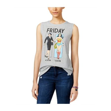 - Warner Brothers Womens Friday Night Tank Top mnmntgrey M - Juniors