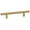 MultiColor, variant on Emtek 86362US4 6 in. Mid Century Modern Bar Pull, Satin Brass