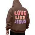 thumbnail image 3 of WILLBEST Sudaderas para Hombre Sudaderas con Capucha y Sudaderas para Hombre Sudadera con Capucha Informal Holgada con Estampado De Letras para Uso Diario Otoño Invierno XXXGrande, 3 of 3