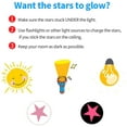 thumbnail image 3 of Glow in The Dark Stars for Ceiling,435 Pcs,Star Decorations for Bedroom,Kids Boys Girls Room Decor,Wall Stickers for Bedroom,Play Room,Living Room,Wall Decorations,Baby Room Decor, 3 of 7