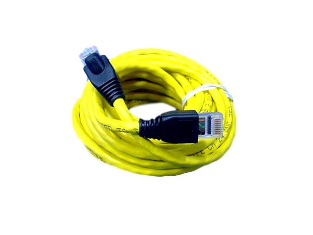 Leviton Red Cat 5e 15 Ft Ethernet LAN Patch Cord Network Cable Booted 5G455-15R