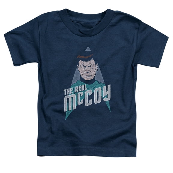 Star Trek The Real Mccoy Toddler T-Shirt Navy