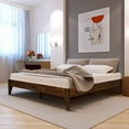 thumbnail image 5 of Acacia Mervyn Solid Wood Bed Frame Without headboard King Chocolate, 5 of 7