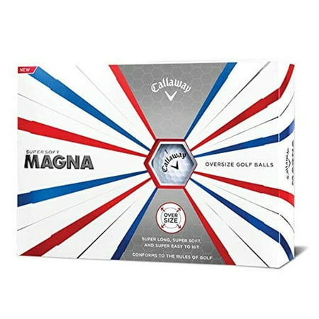 Callaway Golf Supersoft Magna Golf Balls - White - (Best Golf Balls Uk)