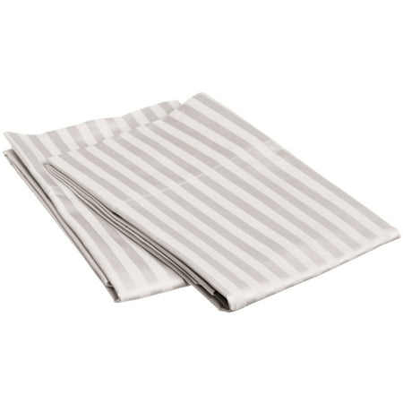 - Superior 650 Thread Count Egyptian Cotton Stripe Pillowcase Set
