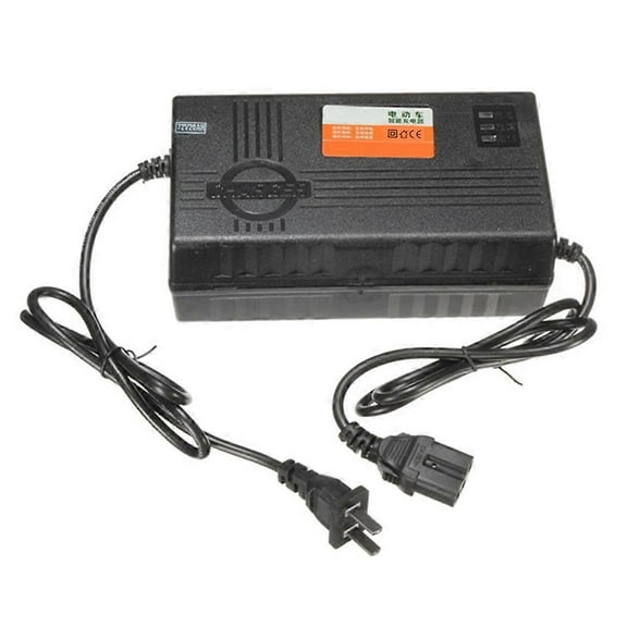72V 20AH Motorcycle Battery Charger 6 LED Display for Scooter Wheel