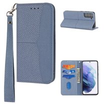 Feishell for Samsung Galaxy S23 Phone Case with Wrist Strap,for Women Men,Shockproof Protective Premium PU Leather Magnetic Closure Flip Kickstand Credit Card Slots Wallet Phone Case,Grey