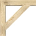 thumbnail image 3 of Ekena Millwork 4"W x 26"D x 26"H Traditional Block Rough Sawn Bracket, Douglas Fir, 3 of 25