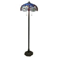 thumbnail image 6 of Warehouse of Tiffany 18-inch Floor Lamp in Bronze Metal Finish, 6 of 7