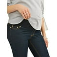 thumbnail image 2 of Times Two Super Soft Underbelly Denim Skinny Five Pocket Maternity Jean, 2 of 4