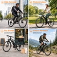 thumbnail image 2 of Soonaway G26 Electric Bike for Adults, 26" E-Mountain Bike, 750W Rated, 20 mph, 55 mile, 48V10.4A Removable Battery, Class 2 UL2849, 2 of 9